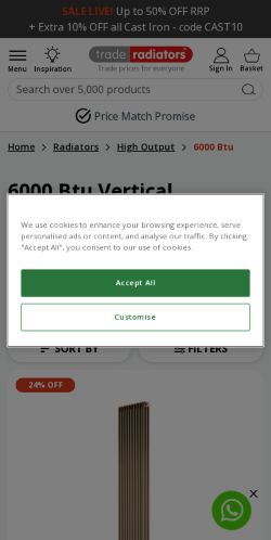 Mobile page screenshot