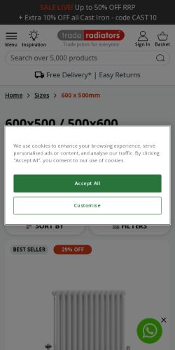 Mobile page screenshot