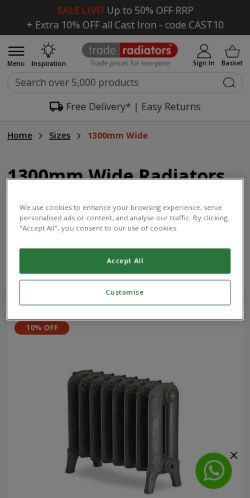 Mobile page screenshot