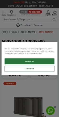 Mobile page screenshot