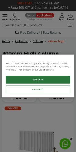 Mobile page screenshot