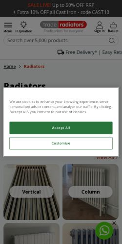 Mobile page screenshot