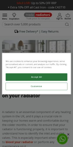 Mobile page screenshot