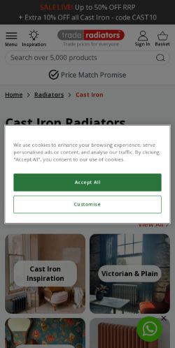 Mobile page screenshot
