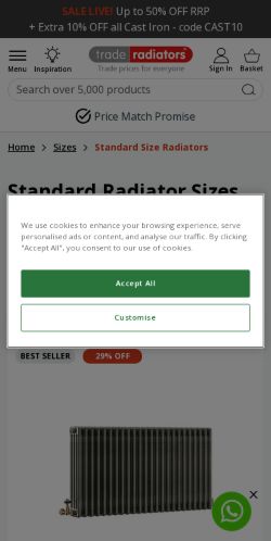 Mobile page screenshot