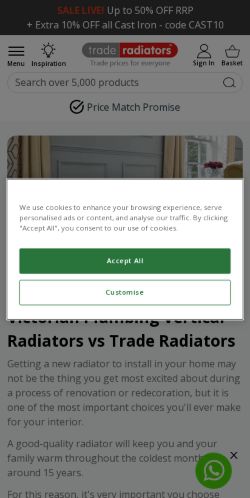 Mobile page screenshot