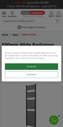 Mobile page screenshot