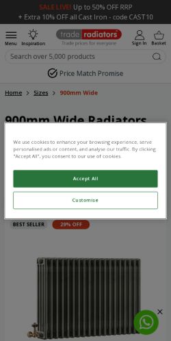 Mobile page screenshot