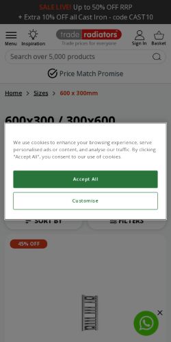 Mobile page screenshot