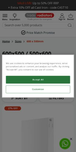 Mobile page screenshot