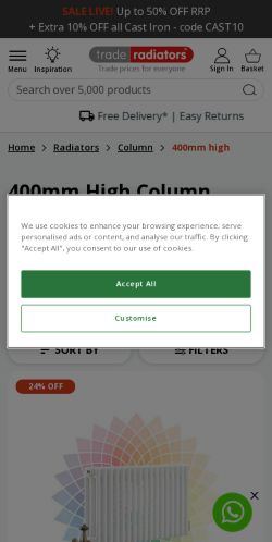 Mobile page screenshot