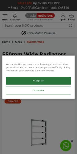 Mobile page screenshot