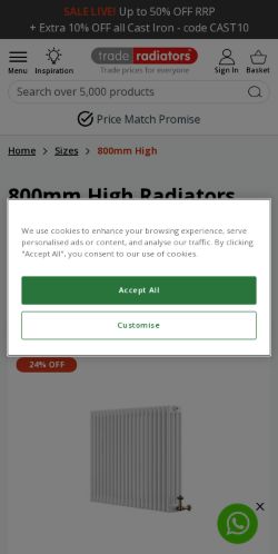 Mobile page screenshot