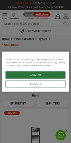 Mobile page screenshot