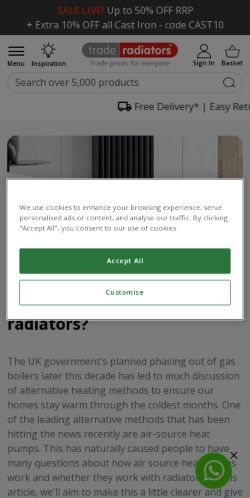 Mobile page screenshot