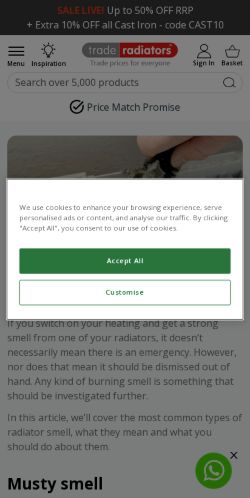 Mobile page screenshot