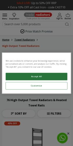 Mobile page screenshot