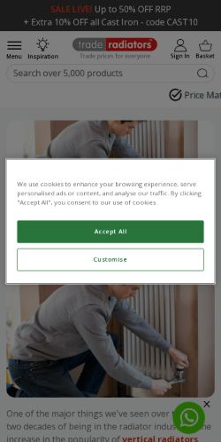 Mobile page screenshot