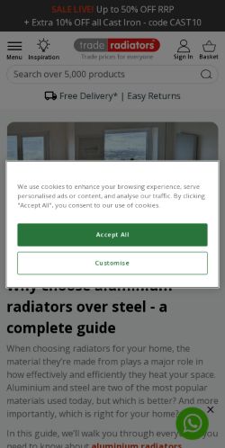 Mobile page screenshot