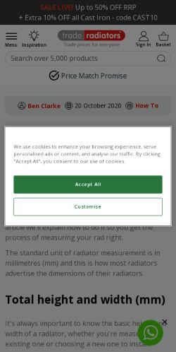 Mobile page screenshot
