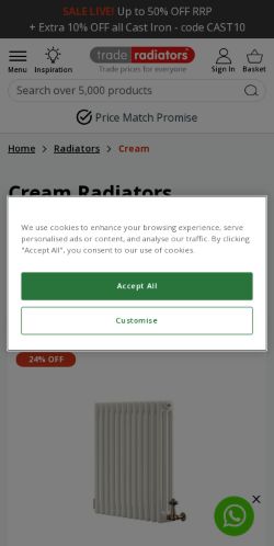Mobile page screenshot