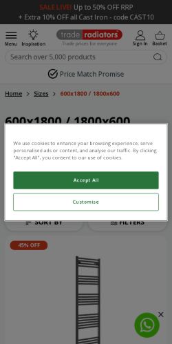 Mobile page screenshot