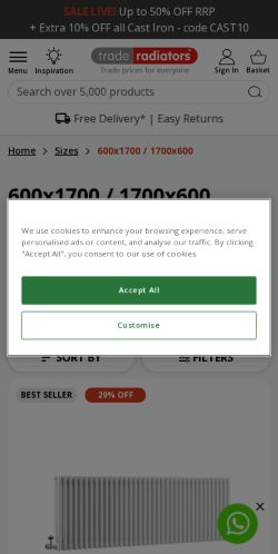 Mobile page screenshot