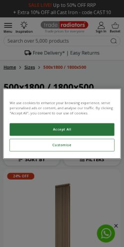 Mobile page screenshot