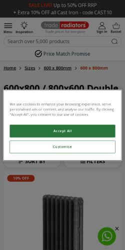 Mobile page screenshot