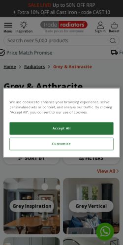 Mobile page screenshot