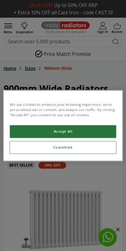 Mobile page screenshot