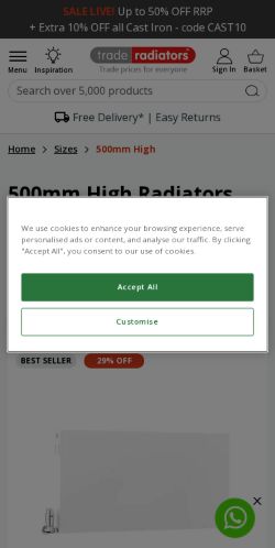 Mobile page screenshot