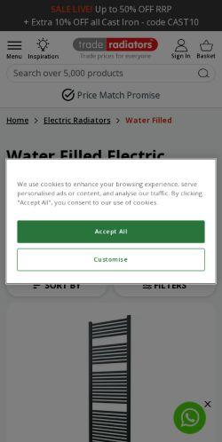 Mobile page screenshot
