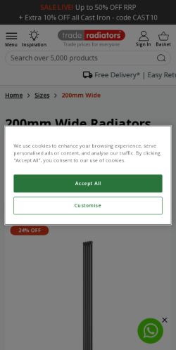 Mobile page screenshot