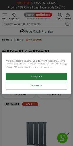 Mobile page screenshot