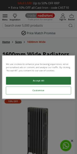 Mobile page screenshot