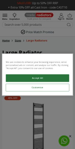 Mobile page screenshot