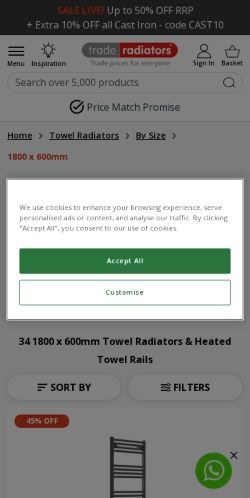 Mobile page screenshot