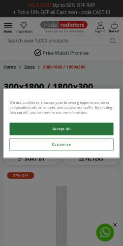 Mobile page screenshot