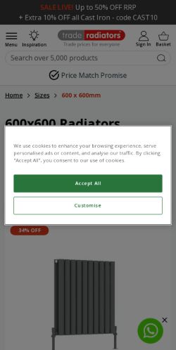 Mobile page screenshot