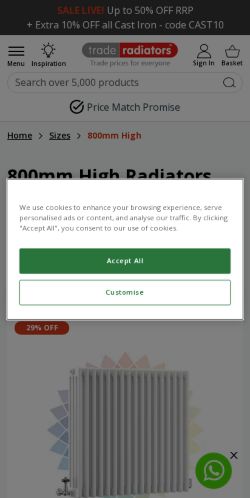 Mobile page screenshot