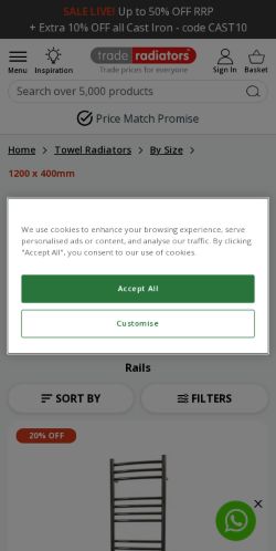 Mobile page screenshot