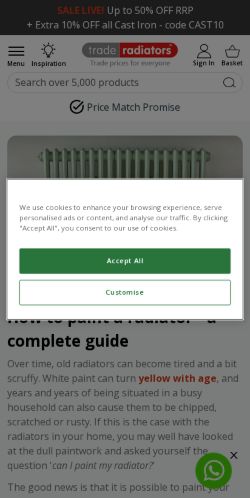 Mobile page screenshot