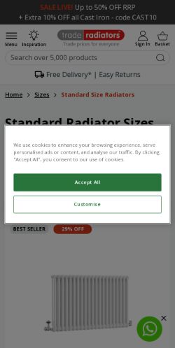 Mobile page screenshot