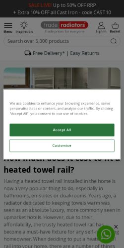 Mobile page screenshot