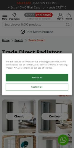 Mobile page screenshot