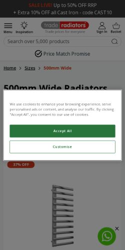 Mobile page screenshot