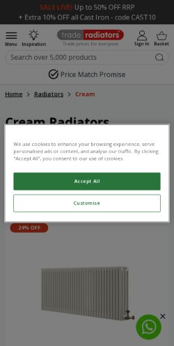 Mobile page screenshot