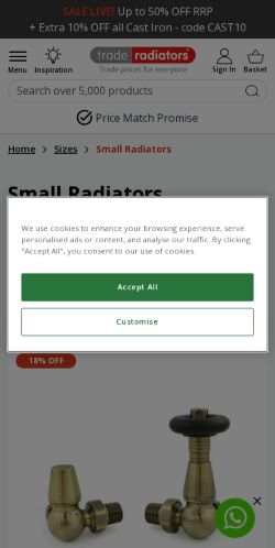 Mobile page screenshot