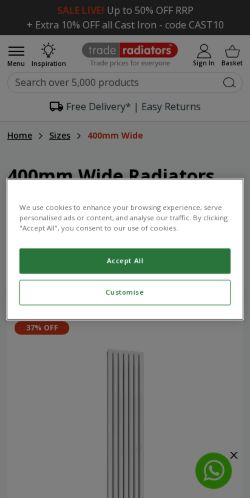 Mobile page screenshot